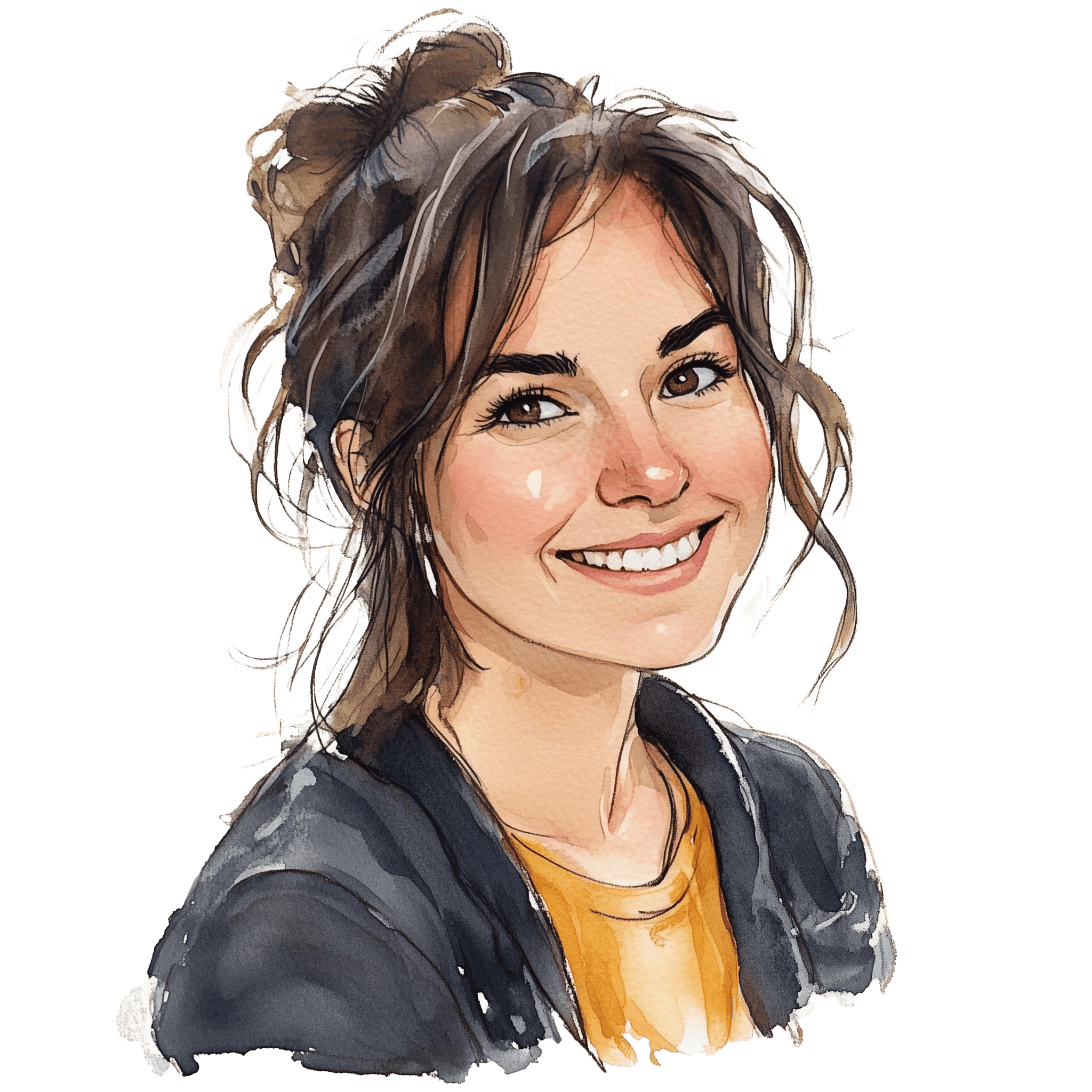 Eine sympathische Doula lächelt in die Kamera.